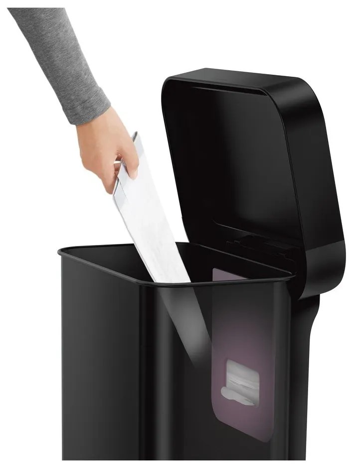 Cestino in acciaio a pedale 45 l - simplehuman