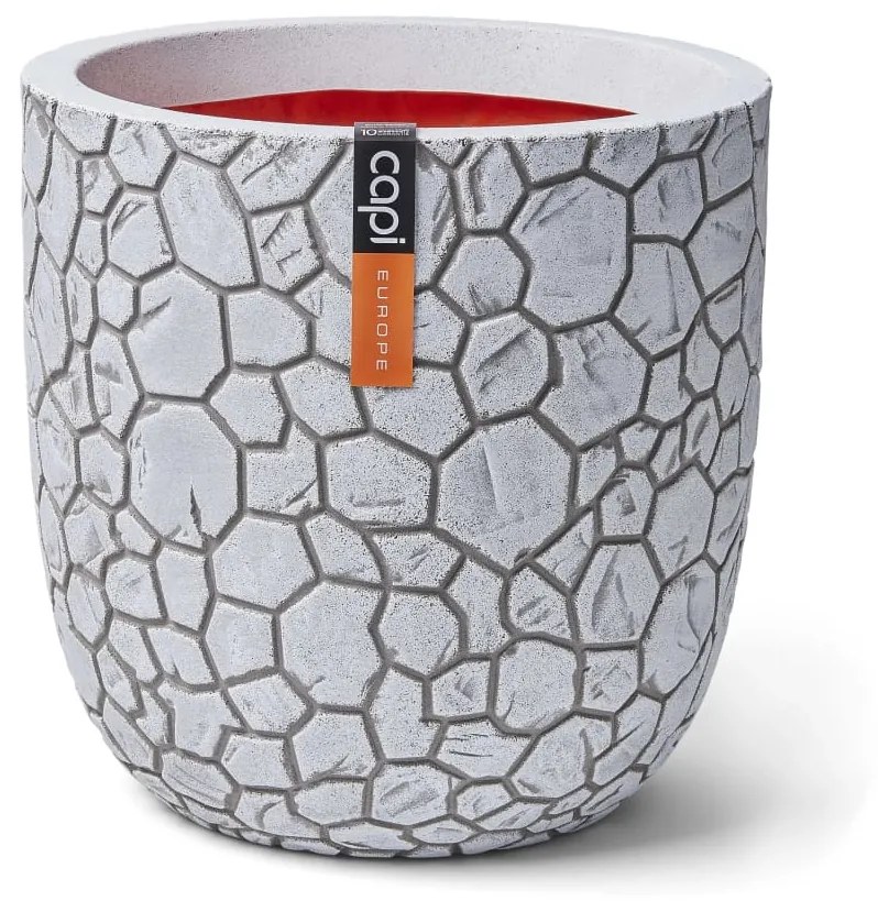 Fioriera Clay Rotonda 43x41 Cm Avorio /