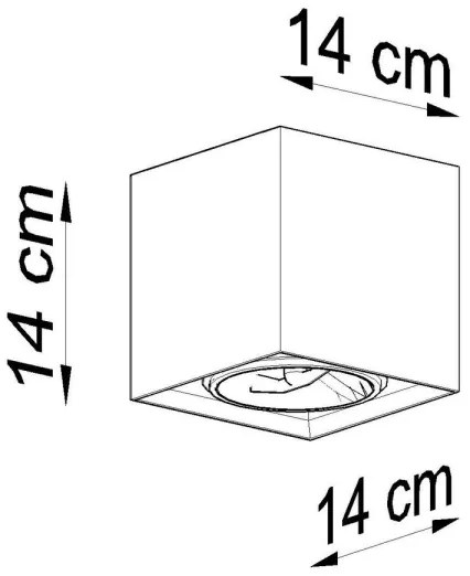 Luce Spot VALDE 1xGU10/40W/230V