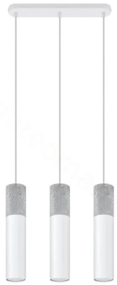 Lampadario a sospensione con filo BORGIO 3xGU10/40W/230V