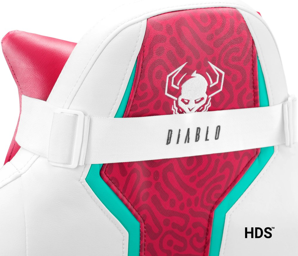 Sedia da Gaming Diablo X-One 2.0 Candy Rose: Kids Size