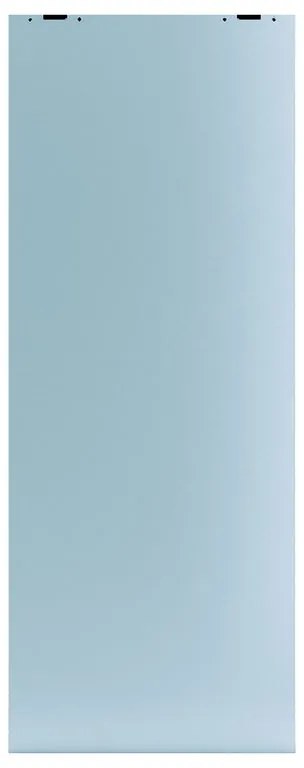 Anta per porta scorrevole Secret satin in cristallo grigio / argento L 73 x H 212 cm reversibile