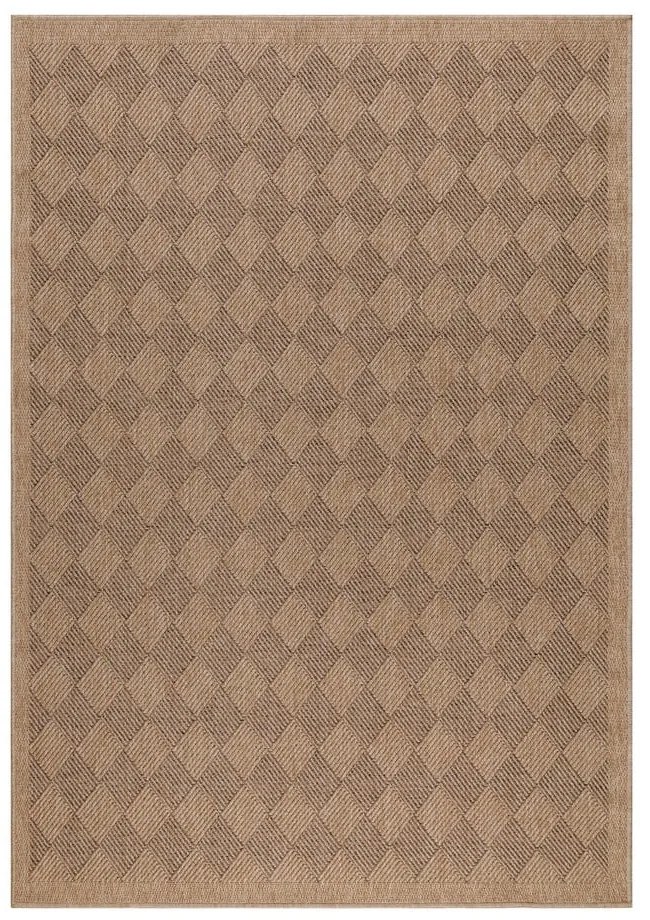 Tappeto da interno/esterno colore naturale scuro 160x230 cm Dhaka – Ayyildiz Carpets