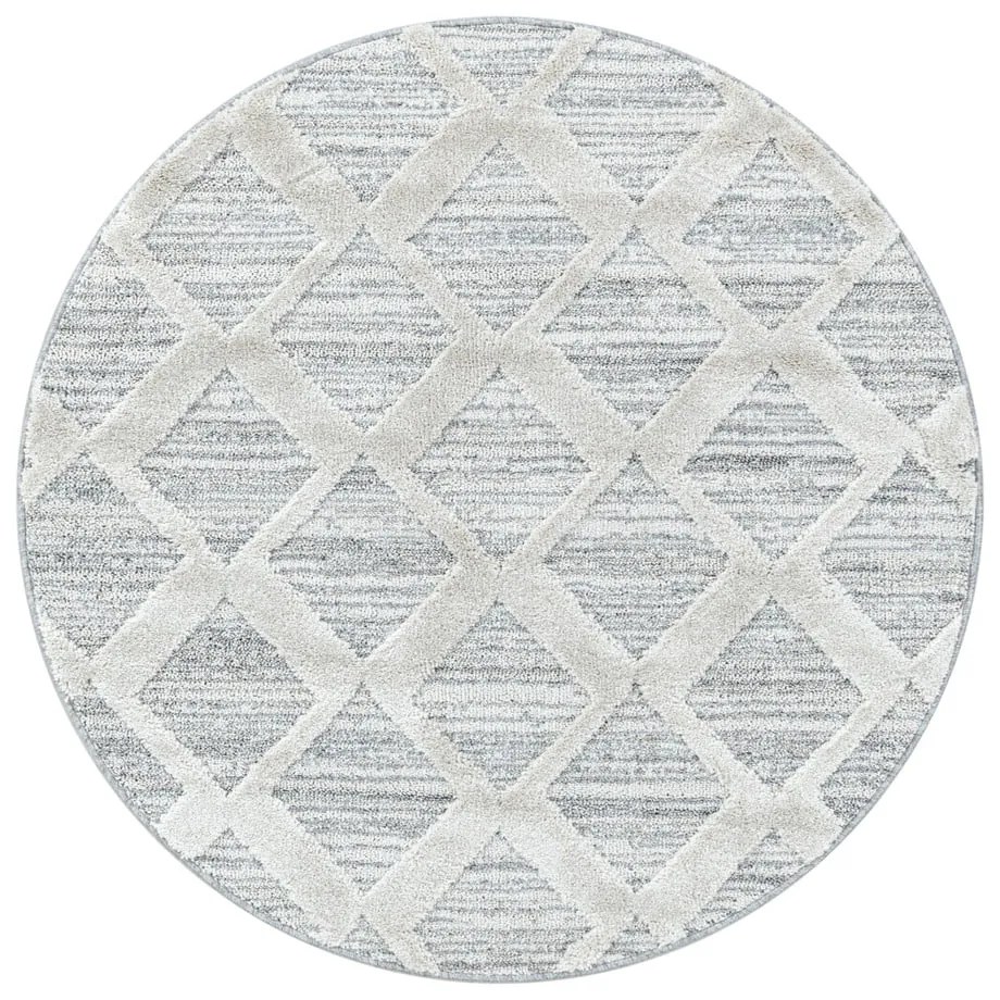Tappeto rotondo grigio chiaro ø 120 cm Pisa - Ayyildiz Carpets