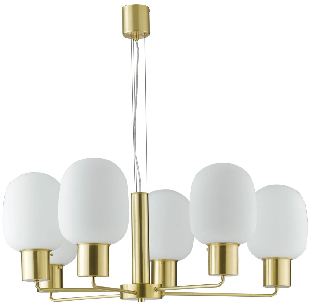 Lampadario Fellini Class  Colore Oro 25W