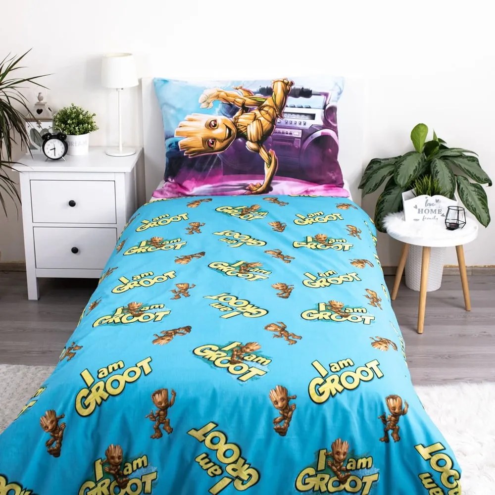 Biancheria da letto per bambini in cotone per letto singolo 140x200 cm Groot - Jerry Fabrics