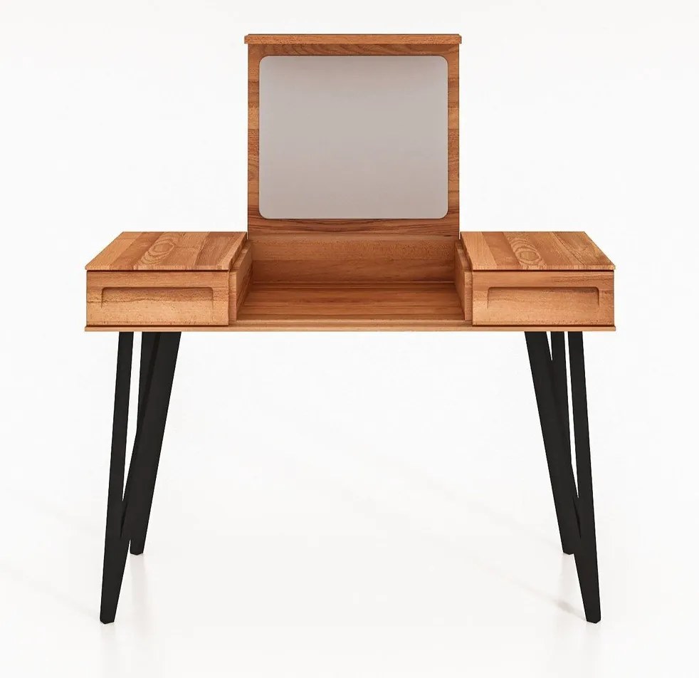 Tavolino da toilette in faggio 120x53 cm Golo - The Beds