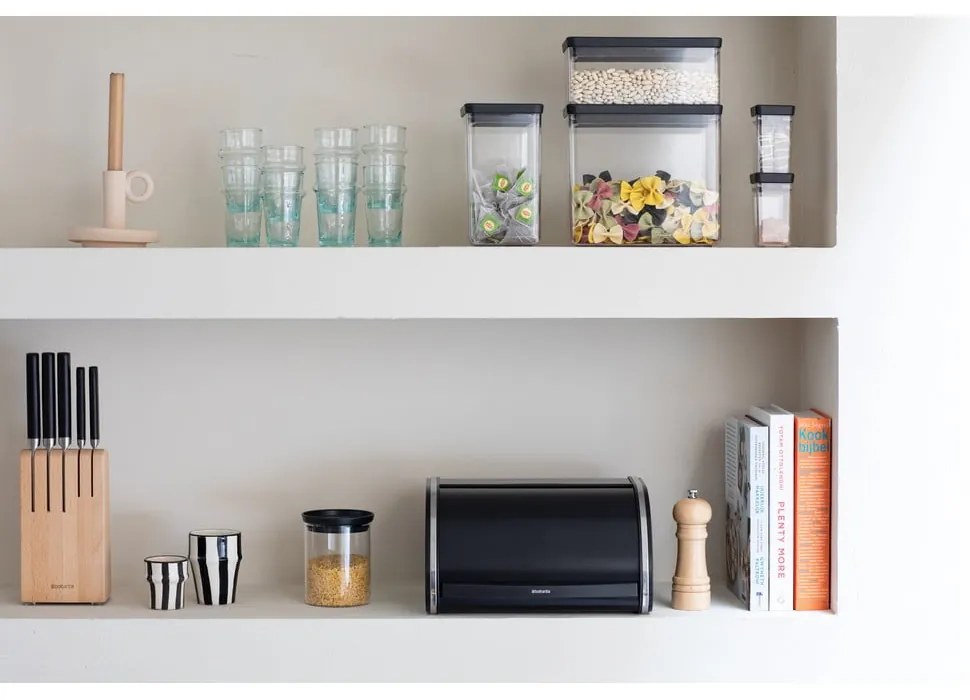 Porta pane in acciaio Roll Top - Brabantia