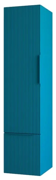Colonna per mobile bagno Modula BADEN HAUS 1 cassetto 1 anta P 38 x L 35 x H 150 cm blu petrolio