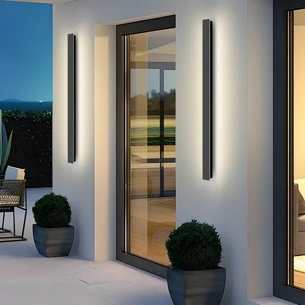 Brilagi - Applique LED da esterno LINEAR LED/22W/230V 4000K IP65 nera