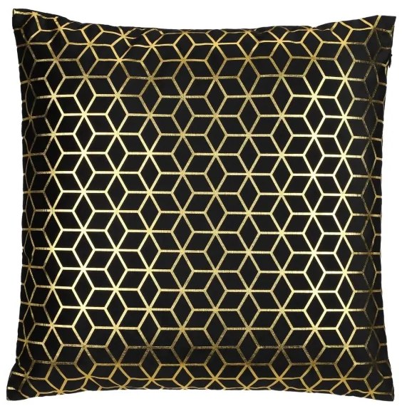 Eglo 420078 - Cuscino decorativo SINGU 45x45 cm nero/oro