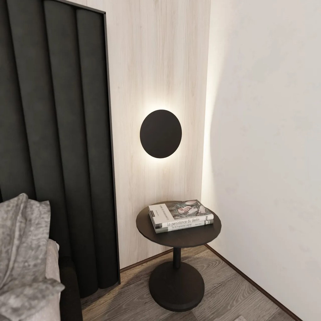 Applique da Parete in Acciaio FORM 2 Nero 2xG9