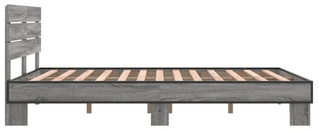 Giroletto grigio sonoma 120x190 cm in legno multistrato metallo