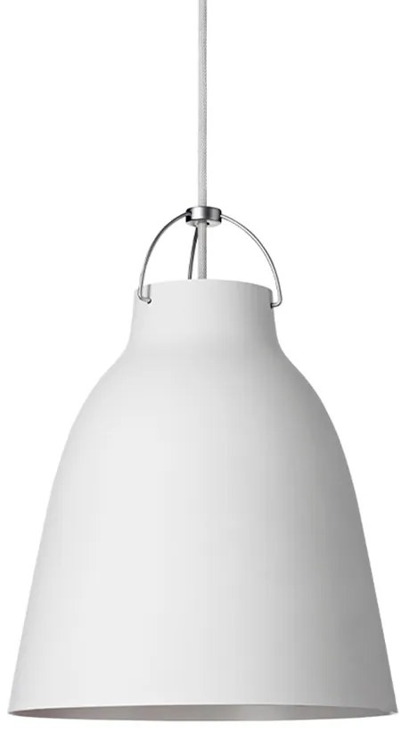 Fritz Hansen - Caravaggio™ P2 Lampada a Sospensione Opaco Bianco Fritz Hansen