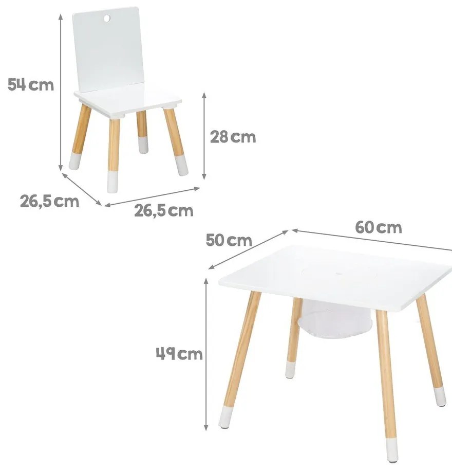 Set di mobili per bambini 3 pz – Roba