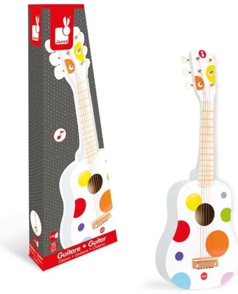 Janod - Chitarra per bambini CONFETTI 6 corde