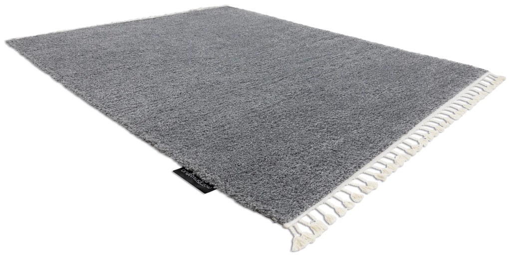 Tappeto BERBER 9000 grigio chiaro Frange berbero marocchino shaggy