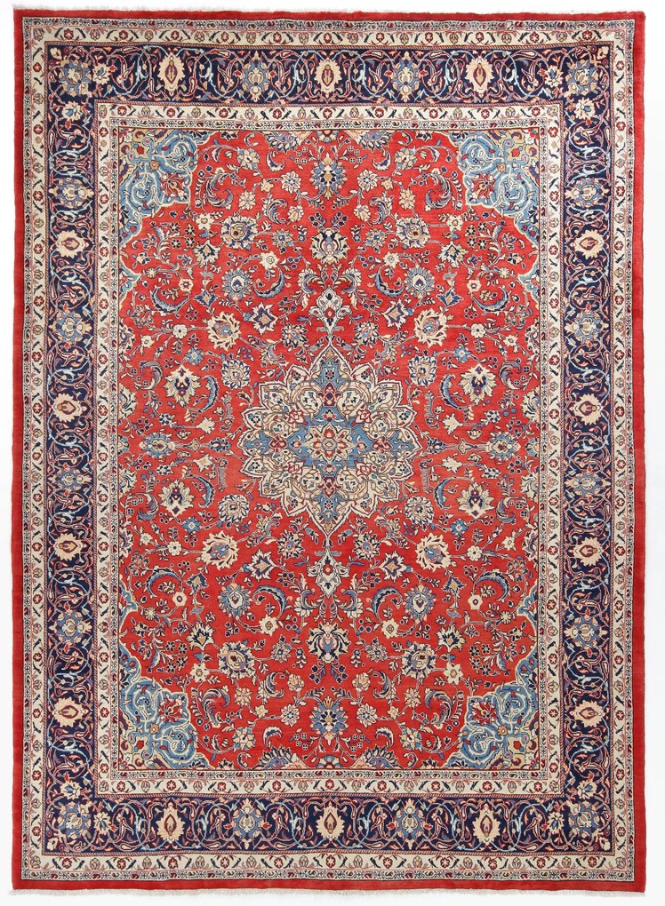 Sarouk Tappeto persiano 370 x 260 (Iran) Annodato A Mano