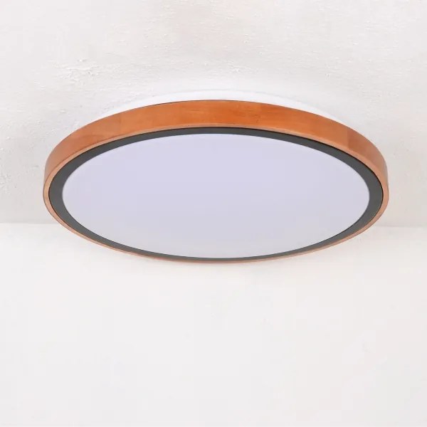 Globo 41764-24 - Plafoniera LED BRUNO LED/24W/230V 437mm 3000/4500/6000K