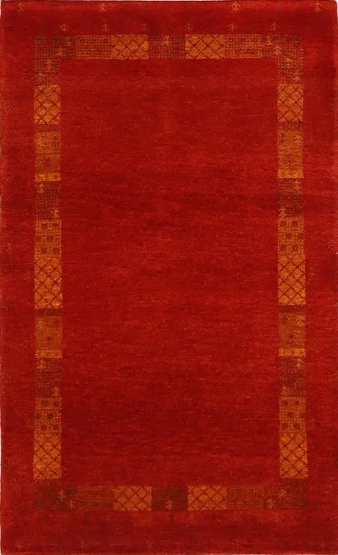 Loribaft Tappeto orientale 170x240 Rosso (Indian) Annodato A Mano