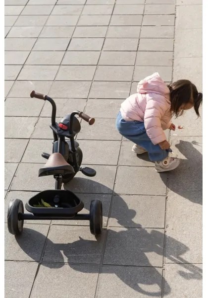QPlay - Triciclo per bambini TRIDURO nero