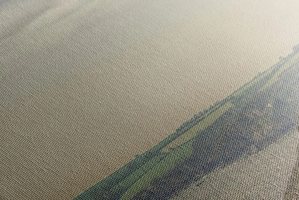 Quadro su tela – Casa sulla scogliera