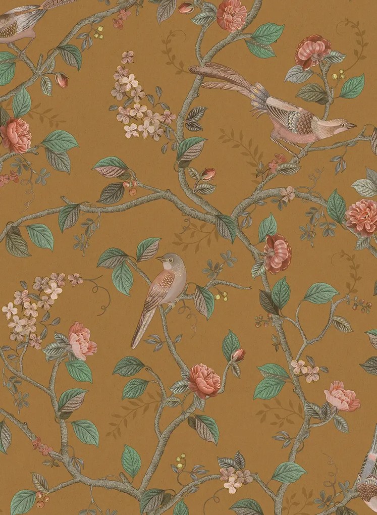 Eijffinger Tapete Good Nightingale - Ochre