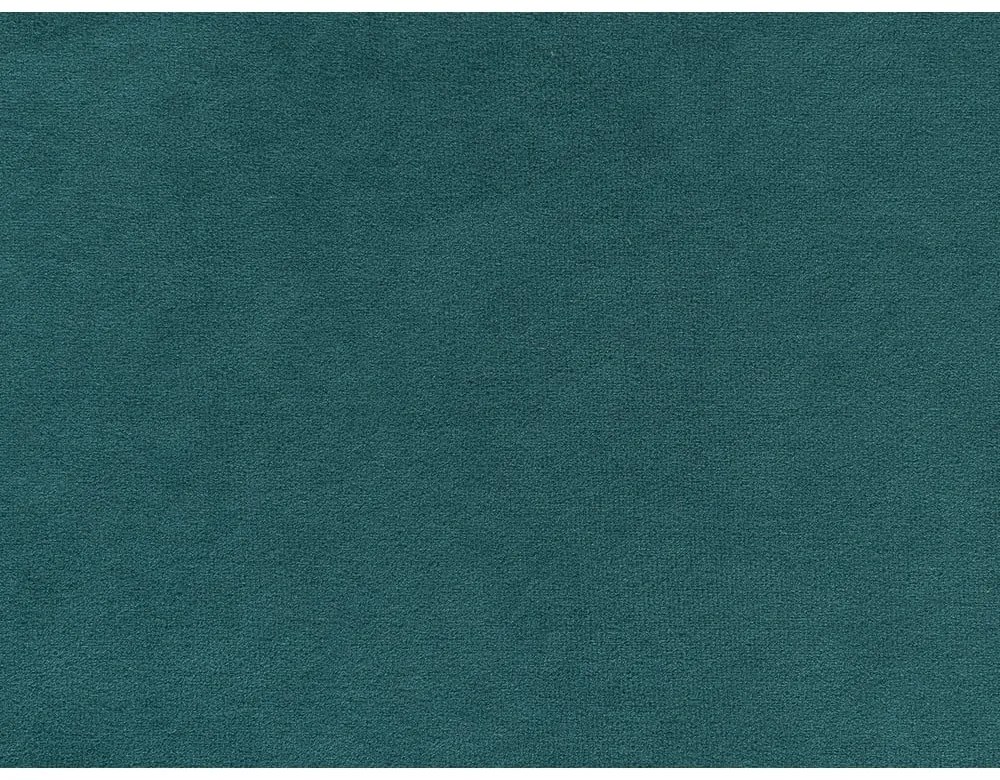 Divano letto angolare in velluto turchese (angolo sinistro) Sweet Harmony - Miuform