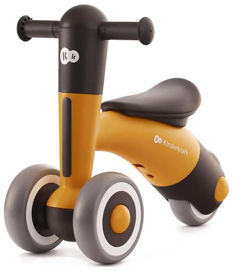 KINDERKRAFT - Odrážedlo MINIBI Premium arancione/grigio