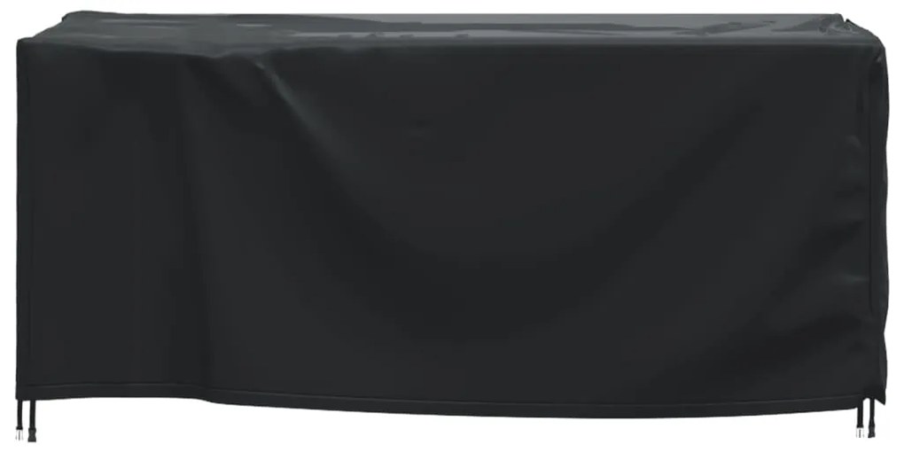Copertura mobili giardino nera 172x113x73cm impermeabile 420d