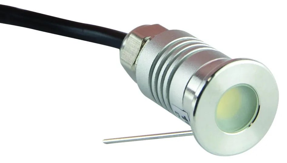 Faretto LED Mini 1W IP67 - PROFESSIONAL da incasso Colore Bianco Naturale 4.000K