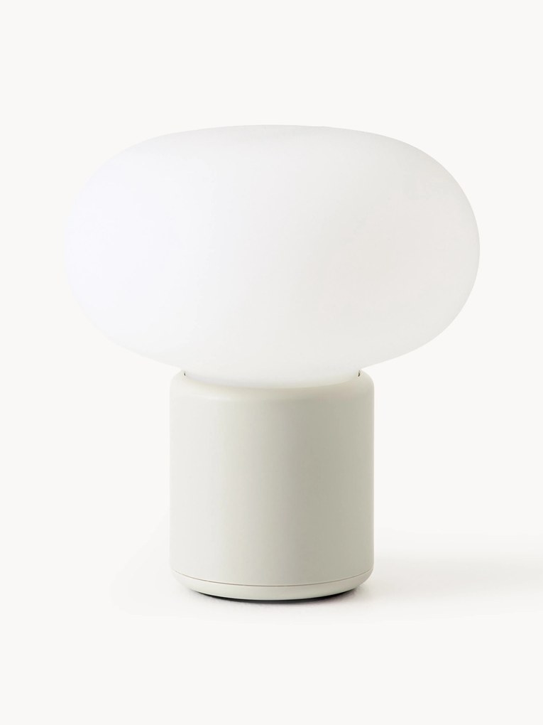 Lampada da tavolo piccola portatile Karl-Johan, luce regolabile