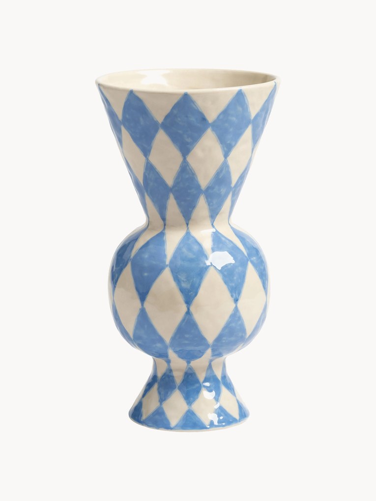 Vaso dipinto a mano Rhombic, alt. 30 cm