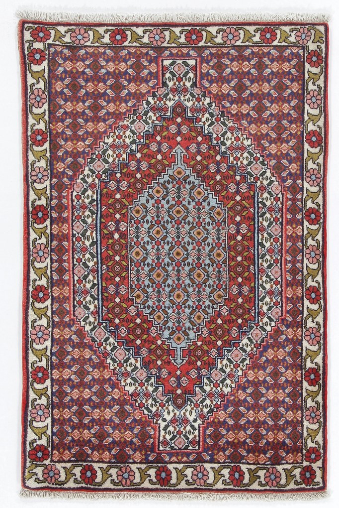 Senneh Tappeto 80 x 120 (Iran) Annodato A Mano