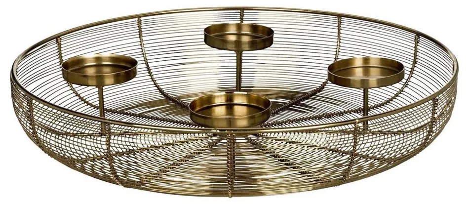 Eglo 422388 - Portacandele HAGONY Ø 45 cm oro