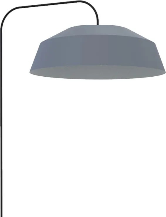 Lampada da terra Tokyo in acciaio, H 165 cm, E27 MAX42W LUMICOM
