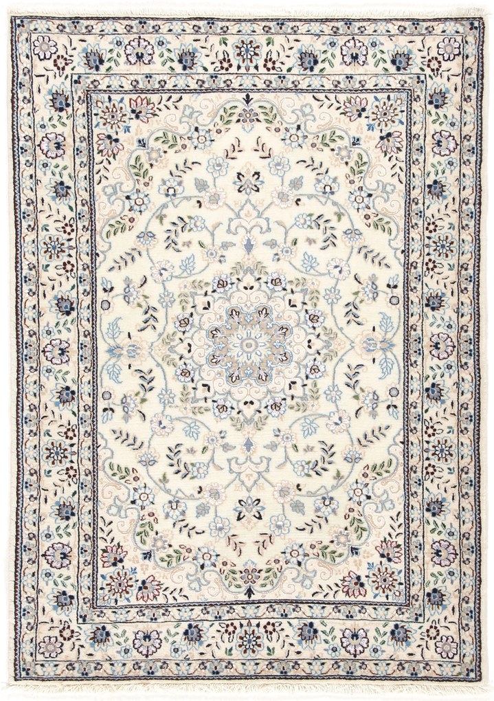 Nain Tappeto 130 x 90 (Iran) Annodato A Mano