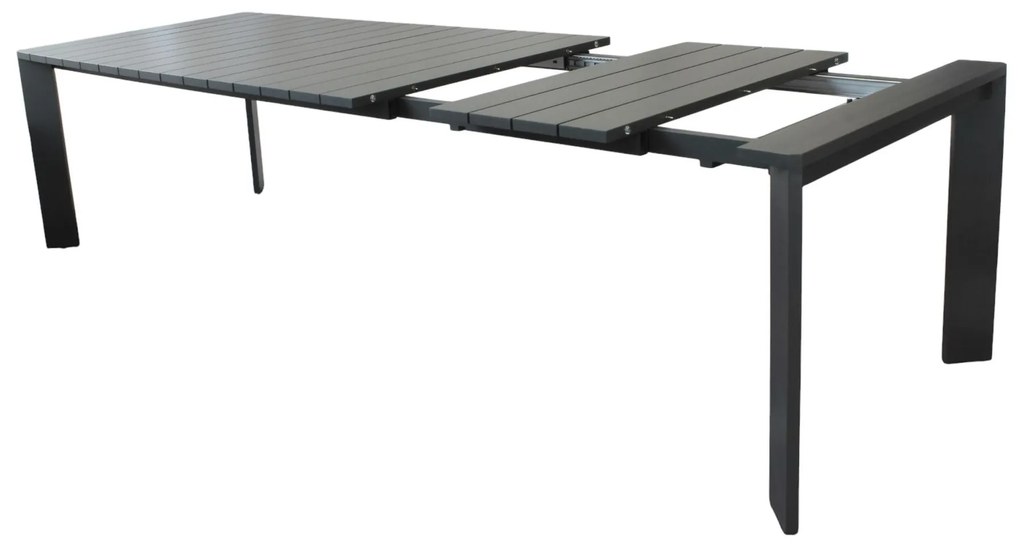 IMPACTO - tavolo allungabile in alluminio 150/200 bianco o antracite