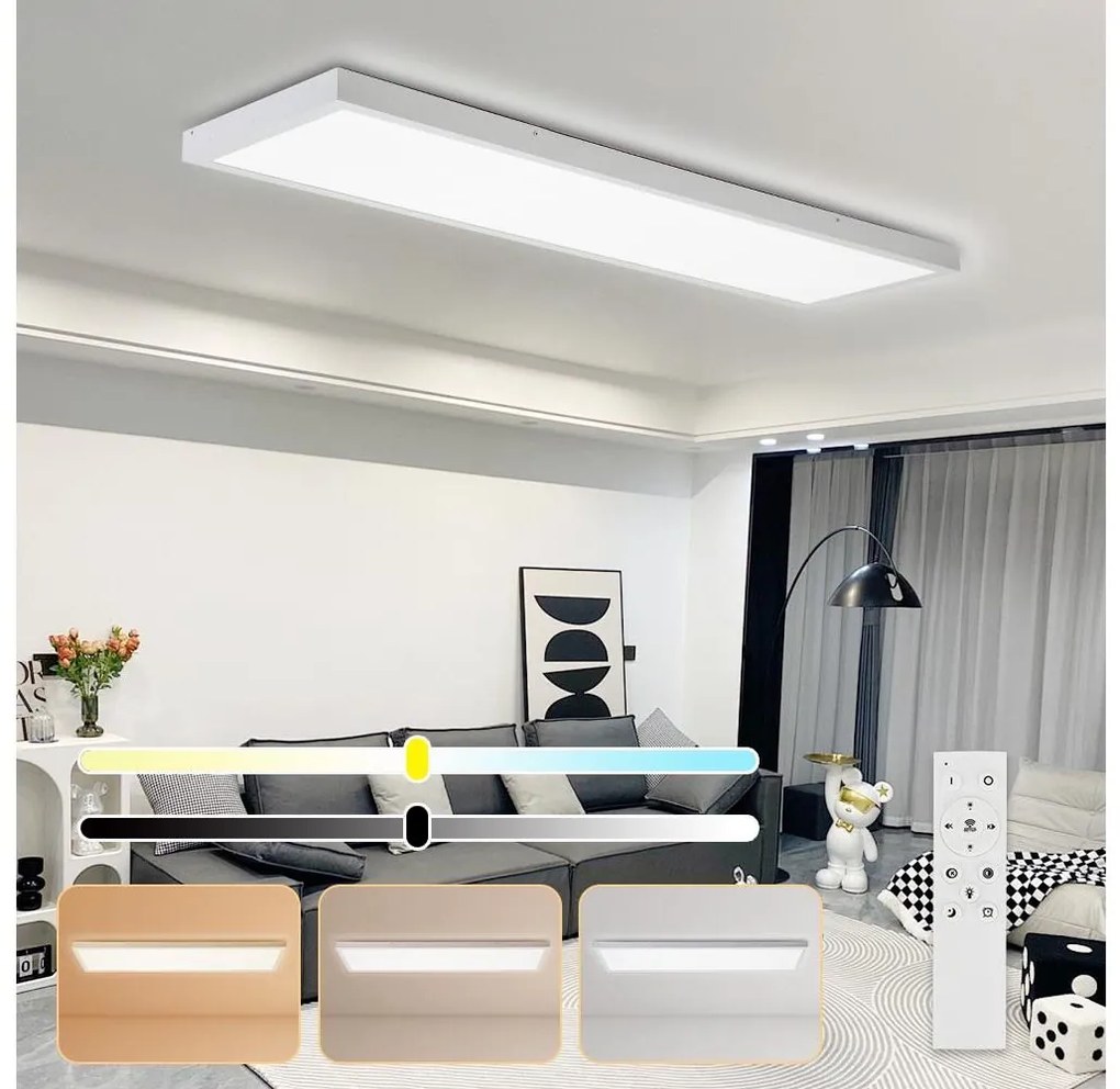 Brilagi-LED Lampada da bagno dimmerabile FRAME SMART LED/50W/230V IP44 bianco + telecomando