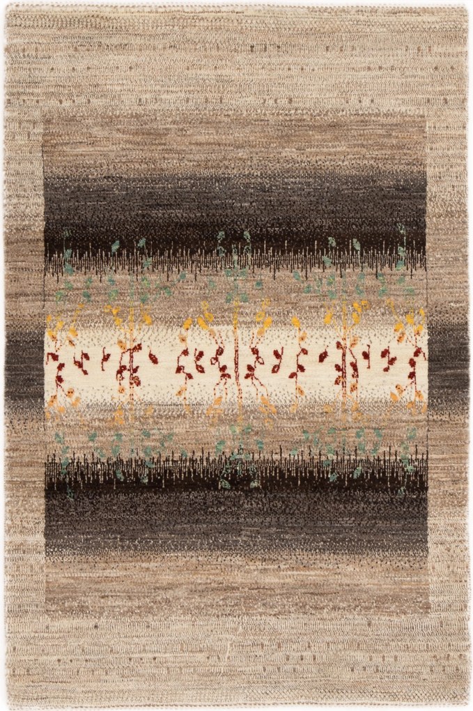 Loribaft Tappeto 160x110 Beige (Iran) Annodato A Mano
