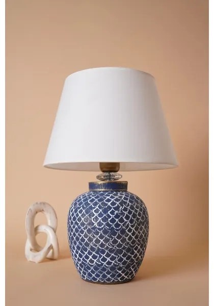 Lampada da tavolo 1xE27/40W/230V blu