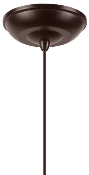 Lampadario LED a sospensione con filo JODI 1xE27/60W/230V bronzo