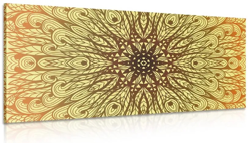 Quadro su tela – Ornamento etnico unico