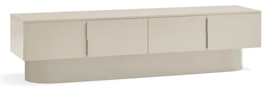 Tavolo TV beige 200x50 cm Totem - Teulat