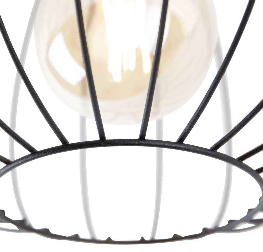 Plafoniera intelligente nera con Wi-Fi G95 - Margarita