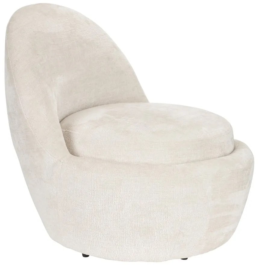 Poltrona color crema Nash – White Label