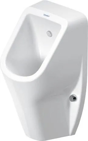 Orinatoio senza brida entrata posteriore nascosta bianco Hygieneglaze D-code 0829302000 Duravit