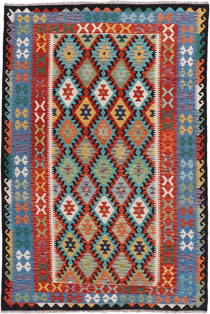 Kilim Tappeto orientale 300 x 200 (Pakistan) Annodato A Mano