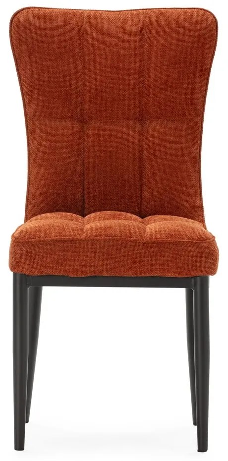 Sedie da pranzo in set color terracotta 2 pz Damon – Marckeric