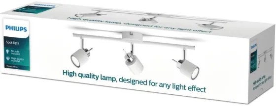 Philips - Faretto MERANTI 3xGU10/35W/230V bianco